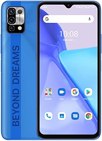 UMIDIGI Unlocked Cell Phone, Power 5 (3+64g) Android 11 Smart Phone, 6150mAh Battery+ 6.53″ HD Display Smartphone with 16MP AI Triple Camera, Dual SIM Android Phone…