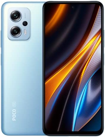 Xiaomi X4 GT 5G + 4G LTE 128GB + 8GB Global Version Unlocked 6.6” 1444Hz 64MP Triple Camera (Not Verizon Sprint Boost Cricket Metro At&T) + (w/Fast Car 51W Charger Bundle) (Blue (Global Version))