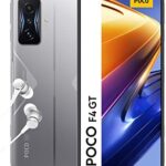 Poco F4 GT 5G + 4G LTE 256GB + 12GB Factory Unlocked 6.67″ 120Hz 64Mp Triple Camera (Not Verizon Sprint Boost Cricket Metro At&T) + (w/Fast Car Charger Bundle) (Knight Silver)