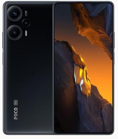 Xiaomi Poco F5 5G Dual 256GB ROM 8GB RAM Factory Unlocked (GSM Only | No CDMA – not Compatible with Verizon/Sprint) Mobile Cell Phone Global – Black