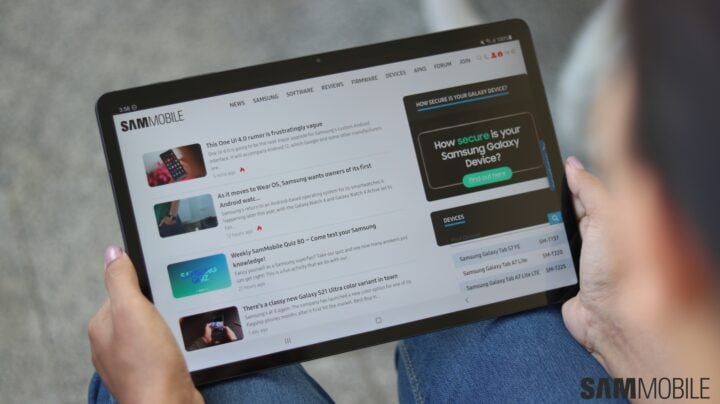 Verizon rolls out Galaxy Tab S7 FE One UI 5.1.1 update