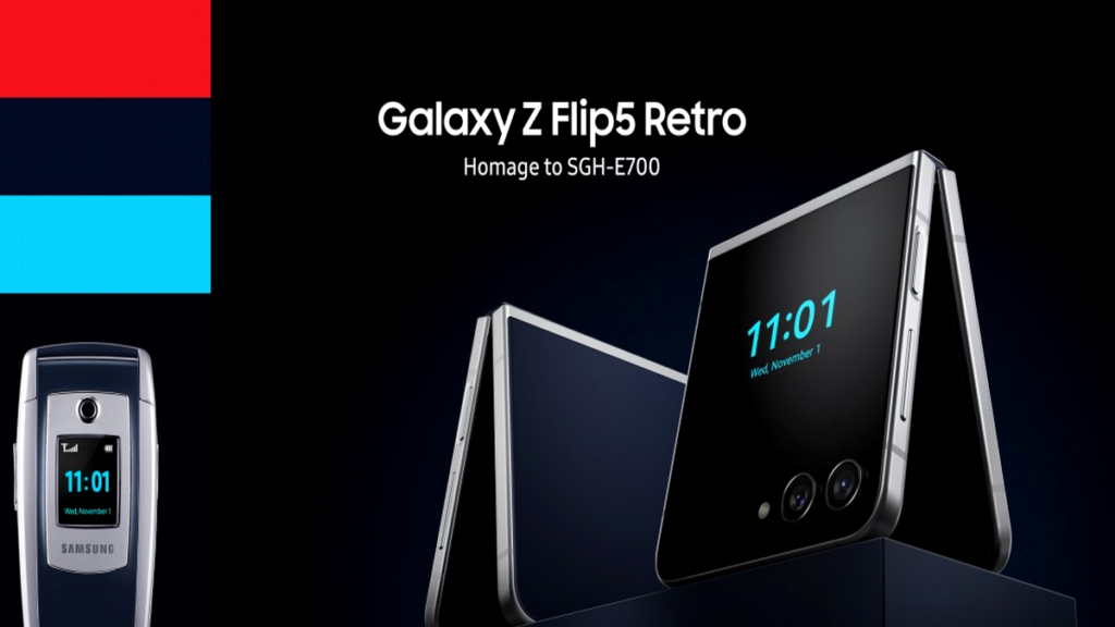 Meet The Samsung Galaxy Z Flip5 Retro Edition