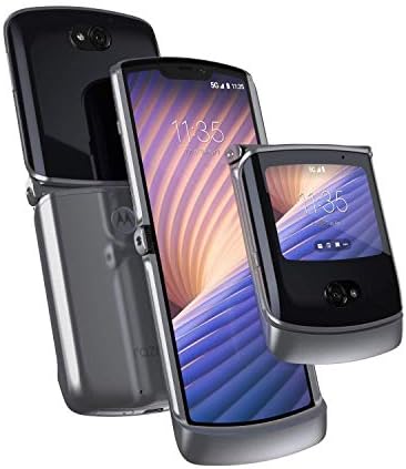 Motorola Razr 5G | Unlocked | Made for US by Motorola | 8/256GB | 48MP Camera | 2020 | Liquid Mercury