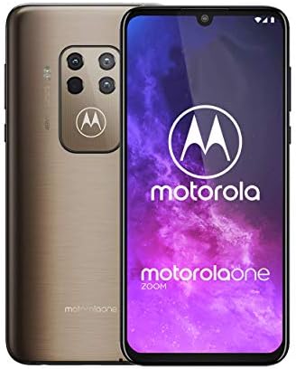 Motorola One Zoom – 128GB – GSM Unlocked (T-Mobile, AT&T Only) (Brushed Bronze)