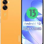 UMIDIGI G3 MAX (8+128GB) Android 13 Unlocked Cell Phone,50MP Ultra-Clear AI Camera Smartphone,6.6-inch FHD Display Android Phone,5150mAh Massive Battery Mobile Phone Support Expandable Up to 1TB