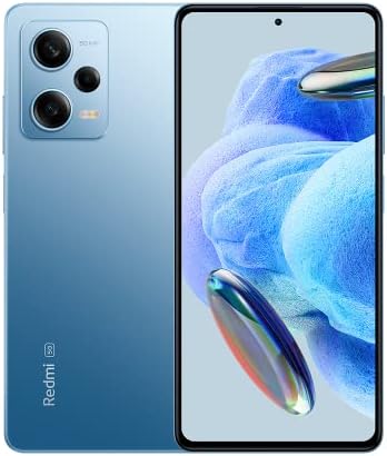 Xiaomi Redmi Note 12 Pro 5G + 4G (256GB + 8GB) GSM Unlocked 6.67″ 50MP Triple Cam (Only Tmobile/Tello/Mint USA Market) + Extra (w/Fast Car Charger) (Sky Blue Global + 55W Fast Car Bundle)