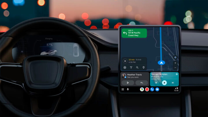 Android Auto update to bring improved Google Maps design