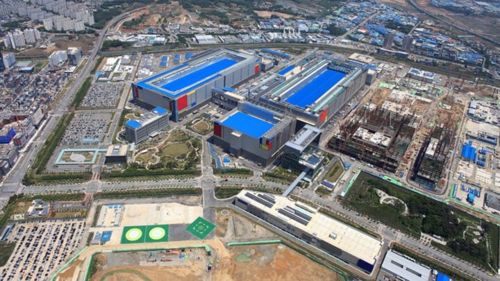 Samsung Semiconductor Chip Plant Pyeongtaek Campus South Korea